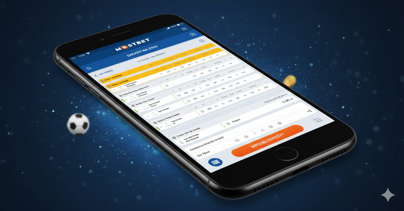 mostbet ios zakłady na żywo ekran aplikacji live betting