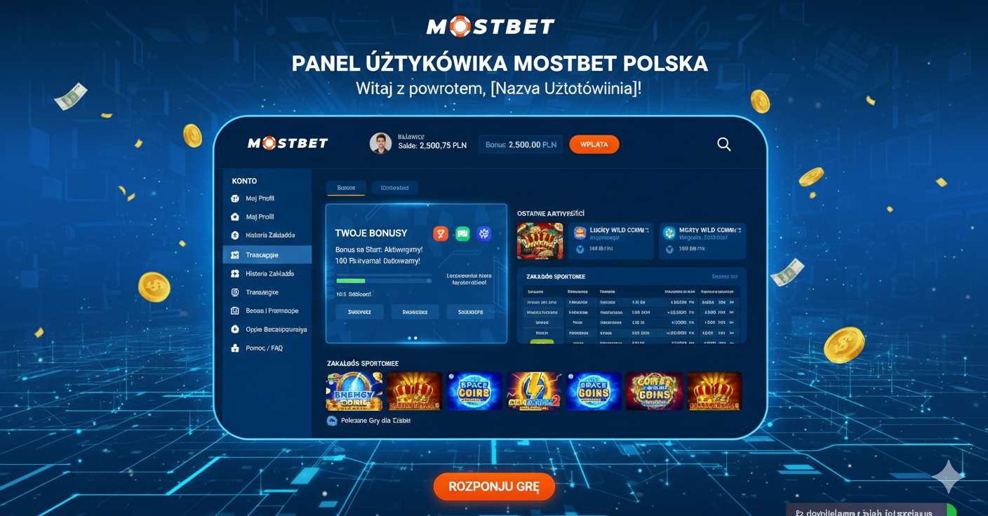 panel użytkownika mostbet polska po rejestracji