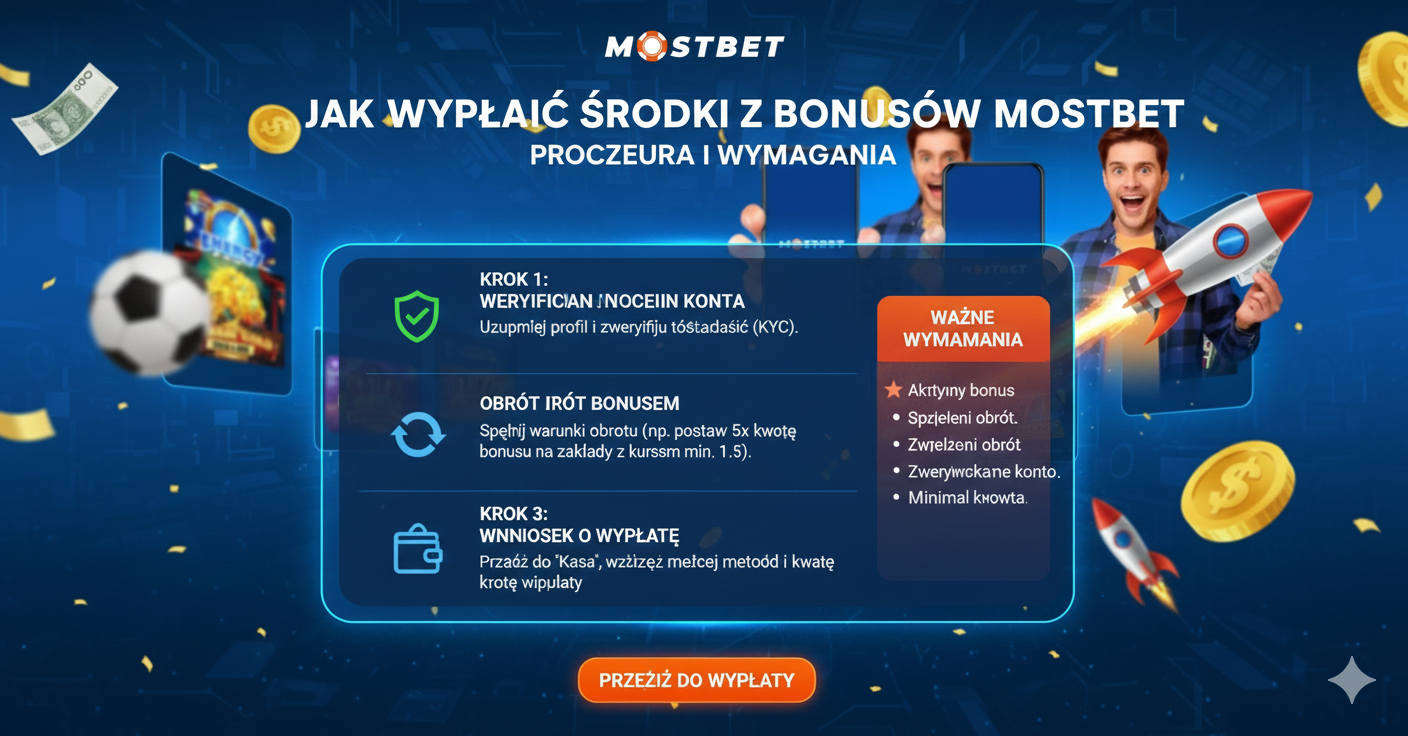 How to withdraw funds from Mostbet bonuses – procedure and requirements