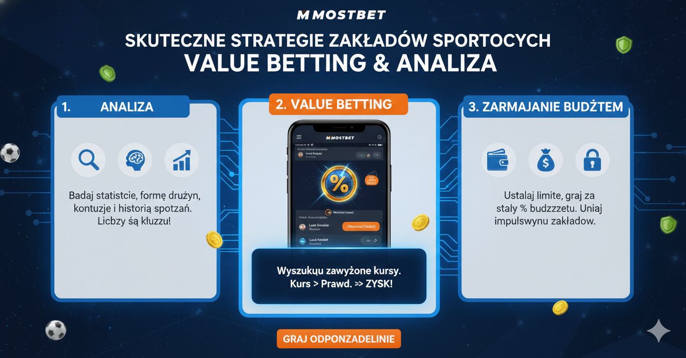 Skuteczne strategie zakładów sportowych - value betting i analiza