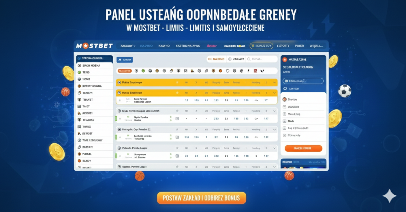 Panel ustawień odpowiedzialnej gry w Mostbet - limity i samowyłączenie