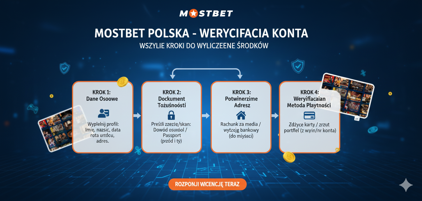 Podsumowanie procesu weryfikacji Mostbet Polska - wszystkie kroki