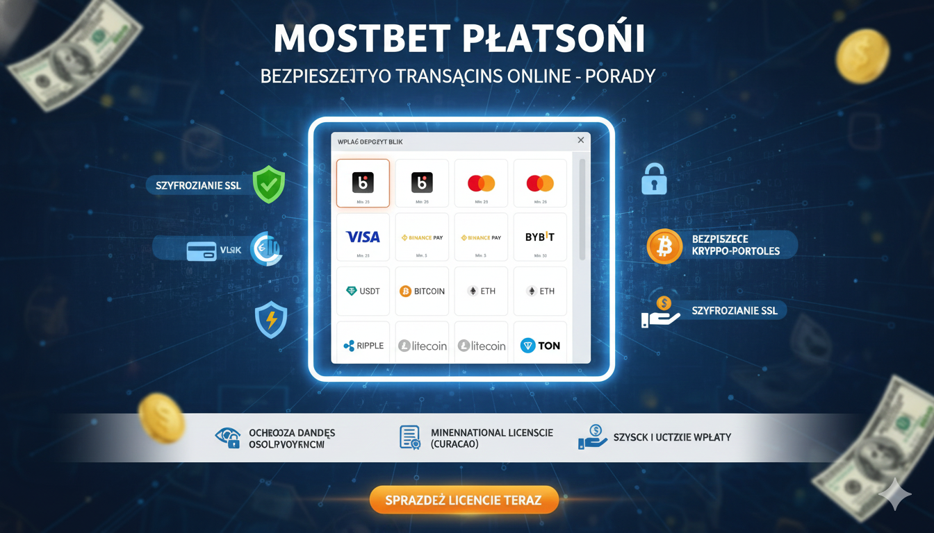 Mostbet płatności bezpieczeństwo transakcji online porady