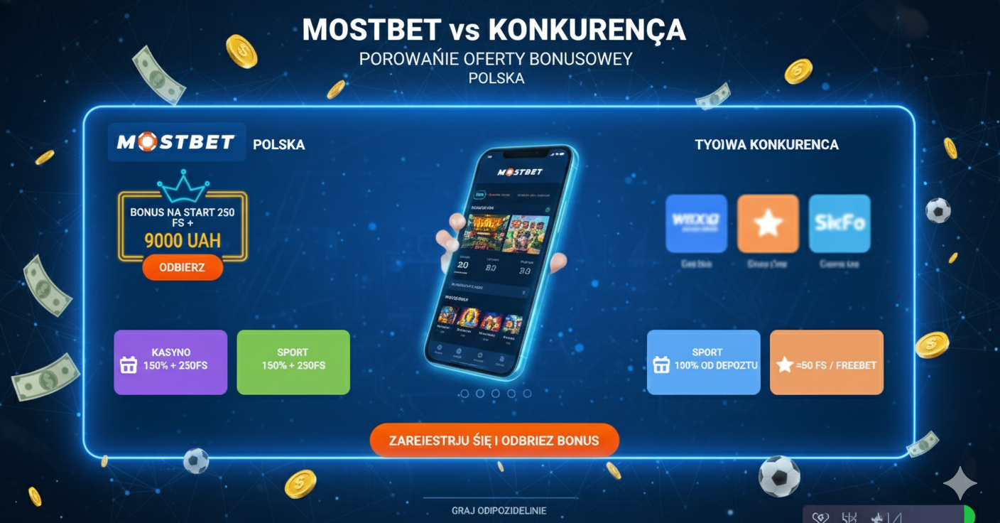 Mostbet vs competition – bonus offer comparison on Polish market