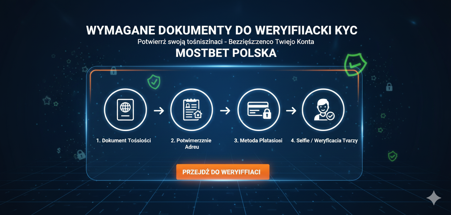 Wymagane dokumenty do weryfikacji KYC Mostbet Polska