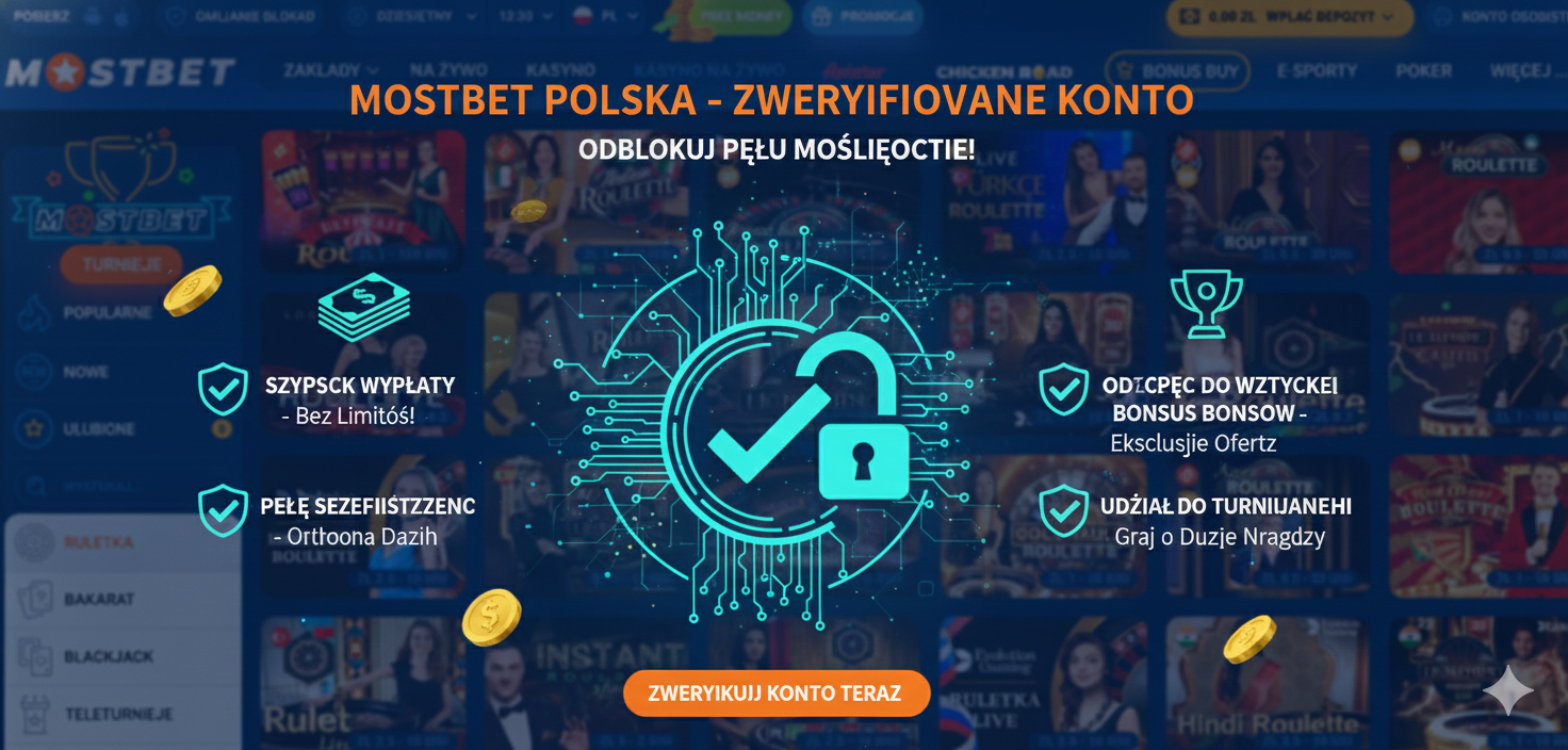 Korzyści i możliwości po pomyślnej weryfikacji konta Mostbet