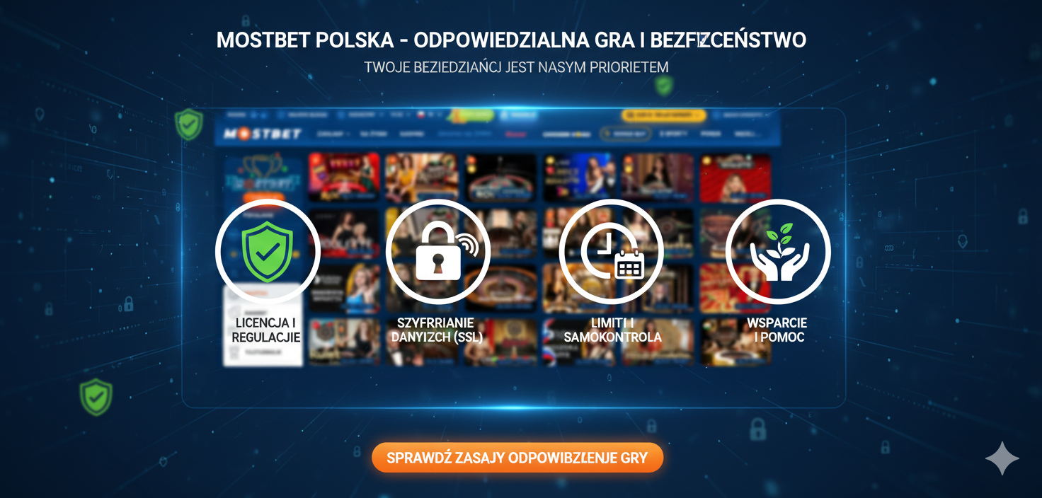 Odpowiedzialna gra i bezpieczeństwo w Mostbet Polska