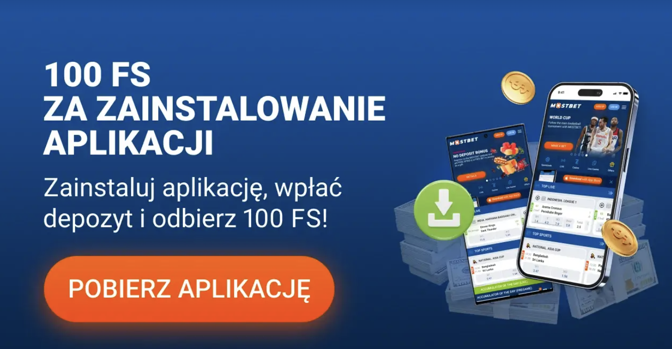 Interfejs aplikacji mobilnej Mostbet na smartfonie z menu kasyna