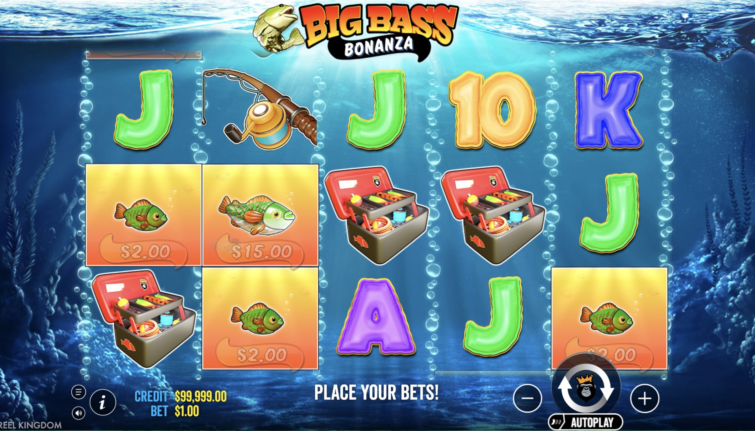 Funkcja darmowych spinów Big Bass Bonanza z mnożnikami