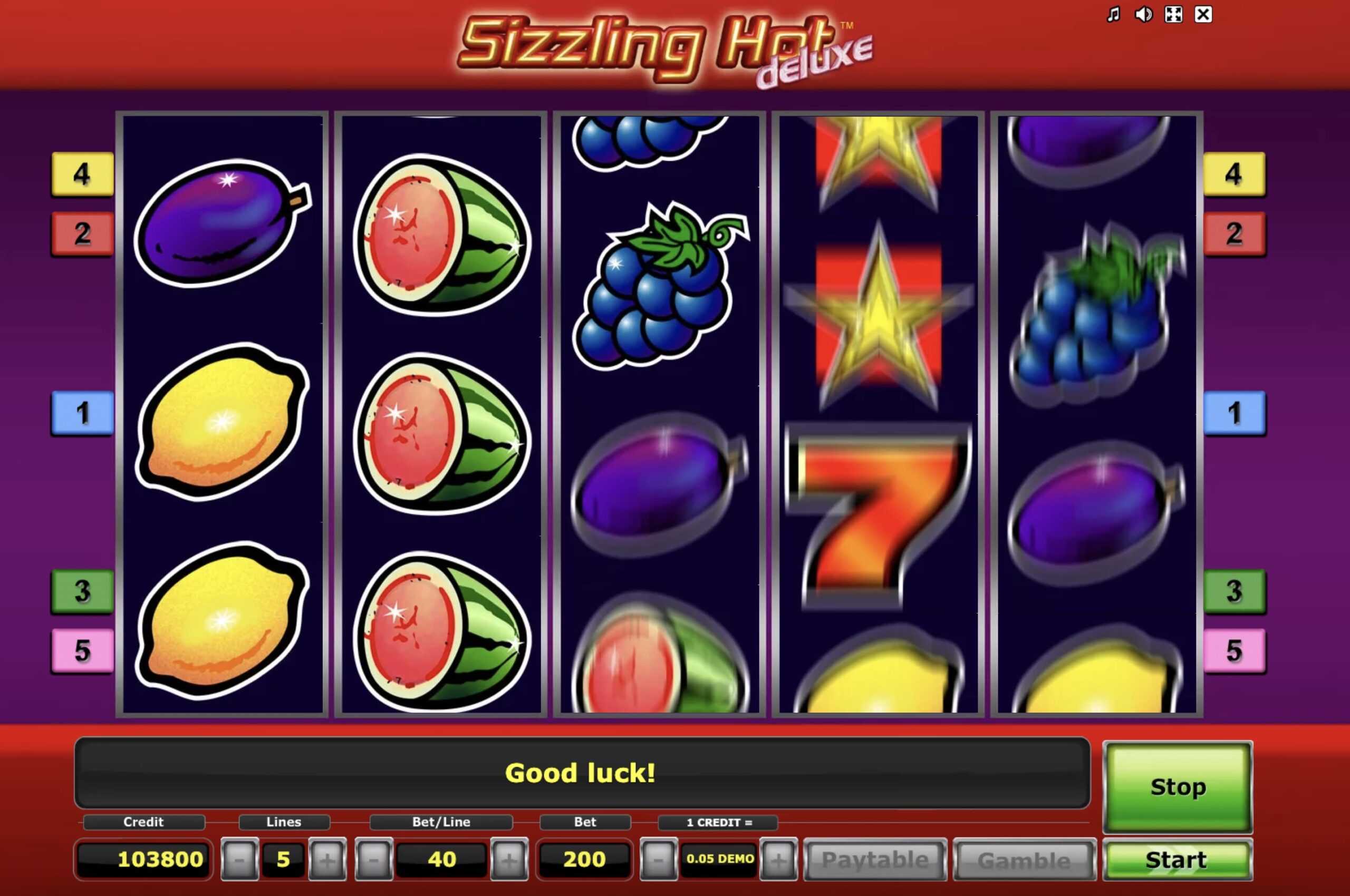 Strategie bankrolla w Sizzling Hot Novomatic