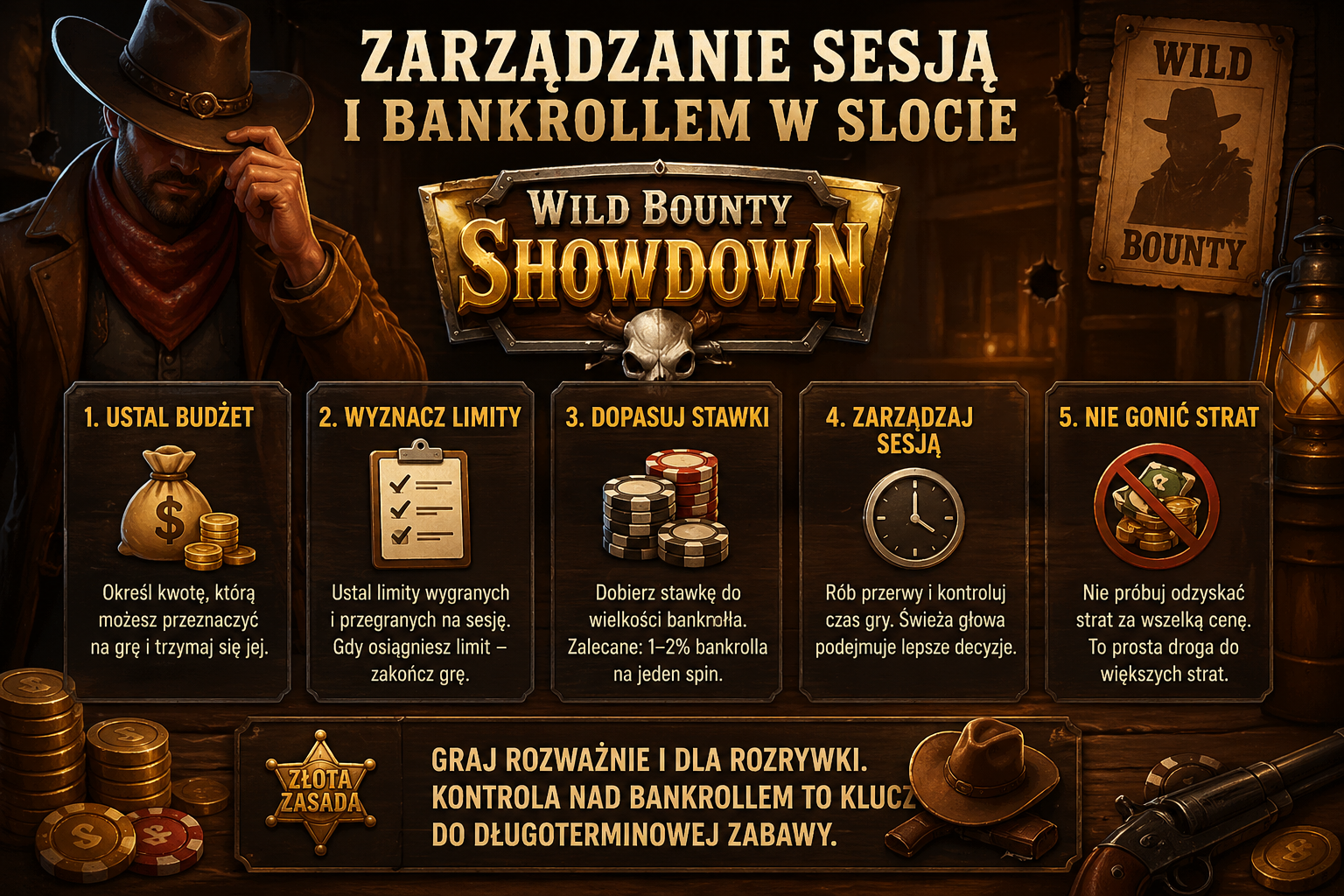 Session and bankroll management in Wild Bounty Showdown slot
